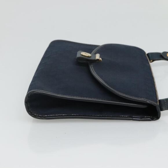 DIOR Trotter Canvas Shoulder Bag Navy - Picture 5 of 12